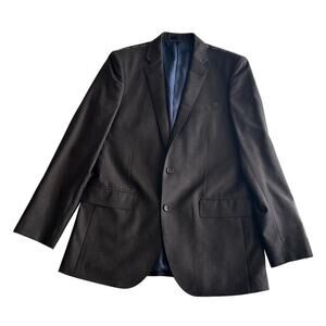 J Crew NWT Ludlow 100% Italian Wool Slim Fit Heathered Navy Blazer Jacket‎ 40 L